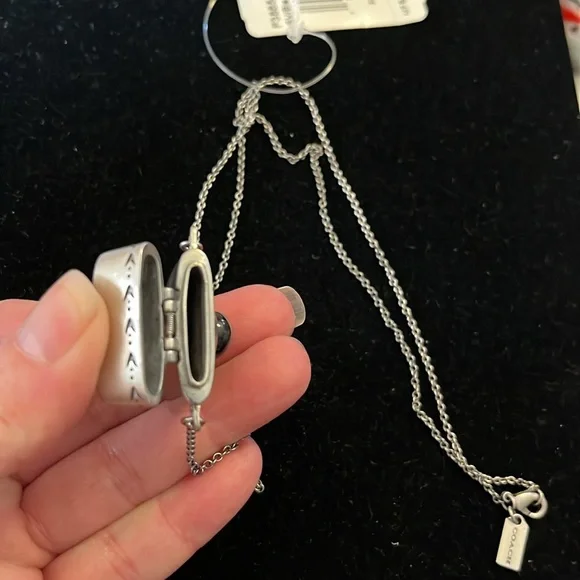 Rare Coach Locket Necklace - Picture 6 of 7
